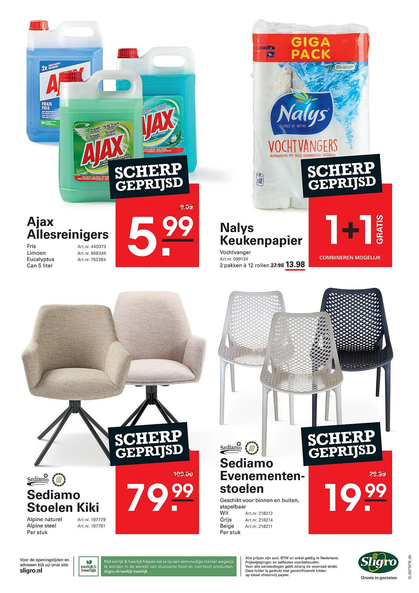 Sligro folder van 30 oktober tot 17 november 2025 - Folder pagina 97