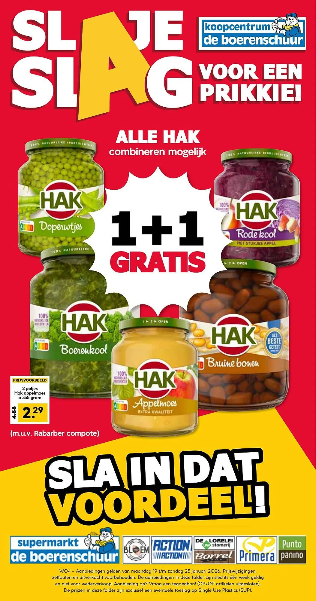 De Boerenschuur folder van 19 januari tot 25 januari 2026 - Folder pagina 1