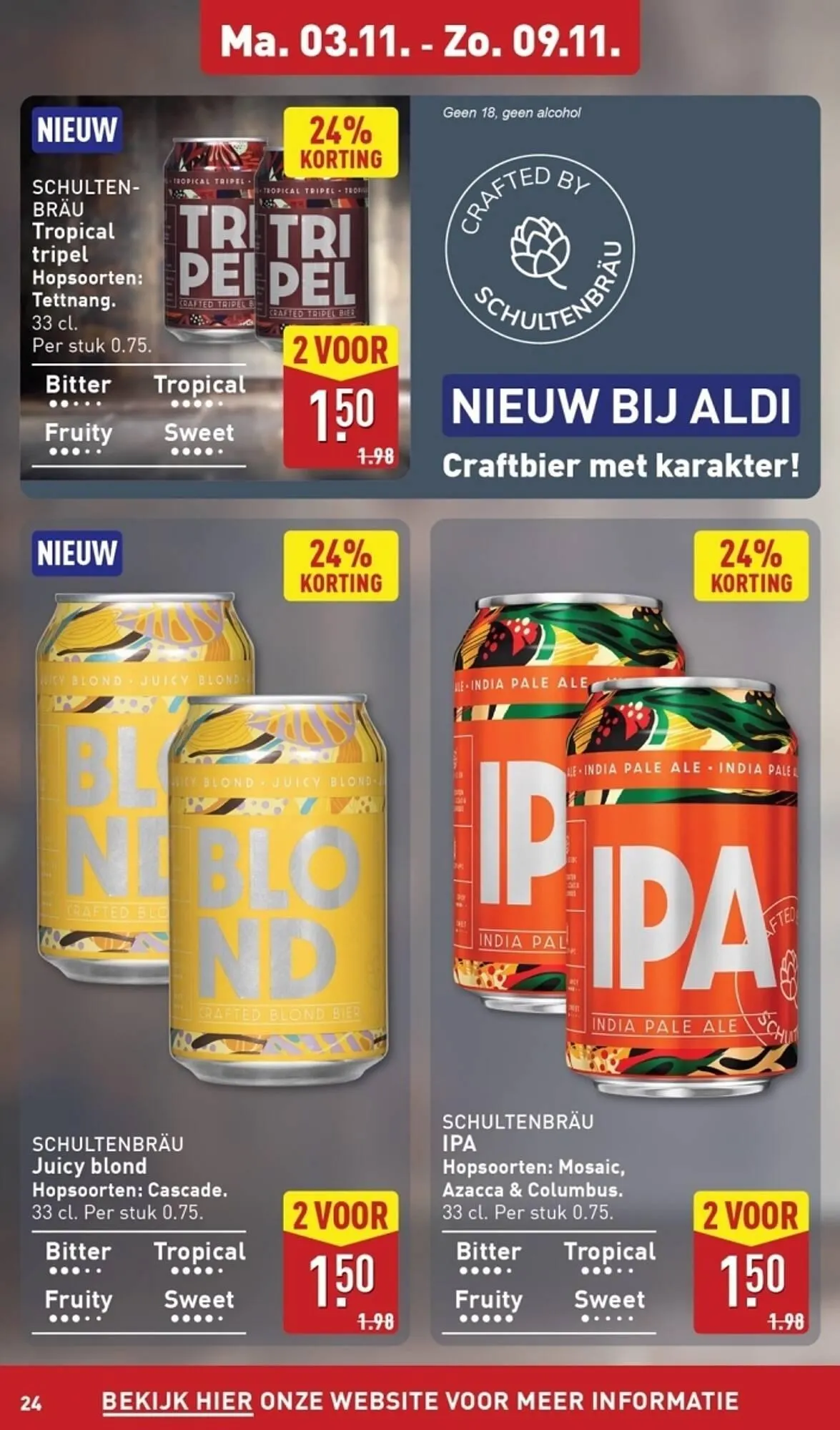 ALDI folder van 3 november tot 9 november 2025 - Folder pagina 24