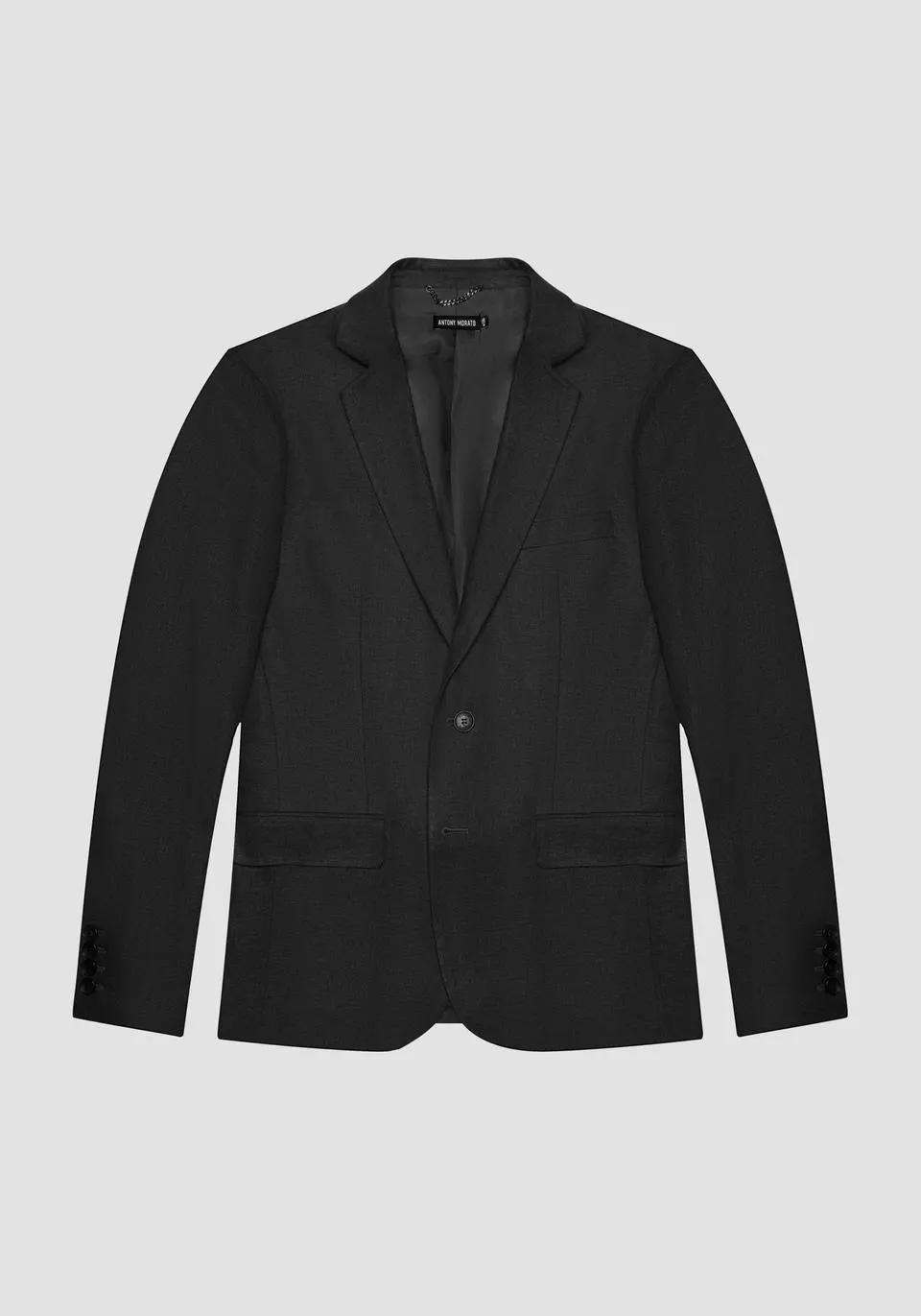 ZELDA" SLIM FIT JACKET IN LINEN BLEND FABRIC