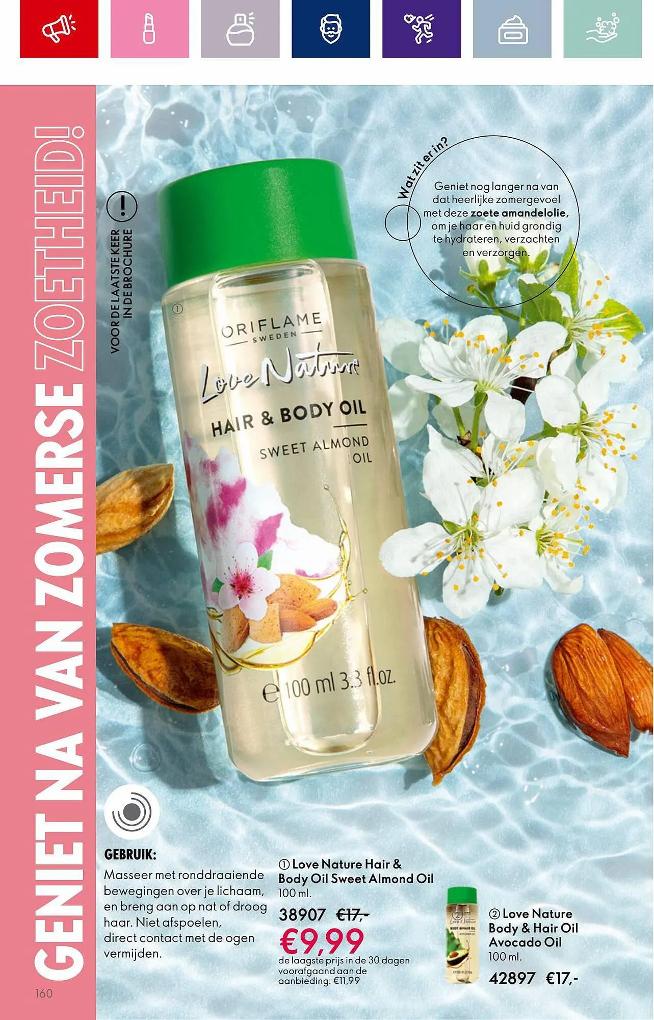 Oriflame folder van 22 augustus tot 12 september 2023 - Folder pagina 160