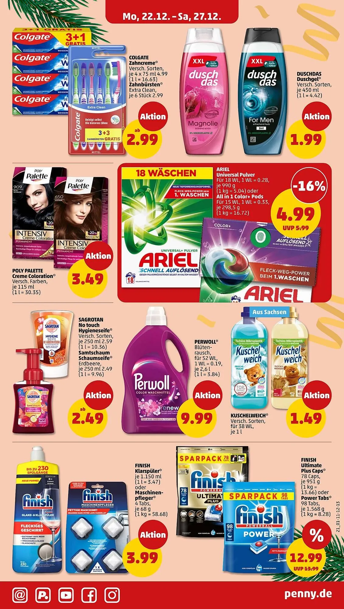 PENNY DE folder van 22 december tot 27 december 2025 - Folder pagina 25