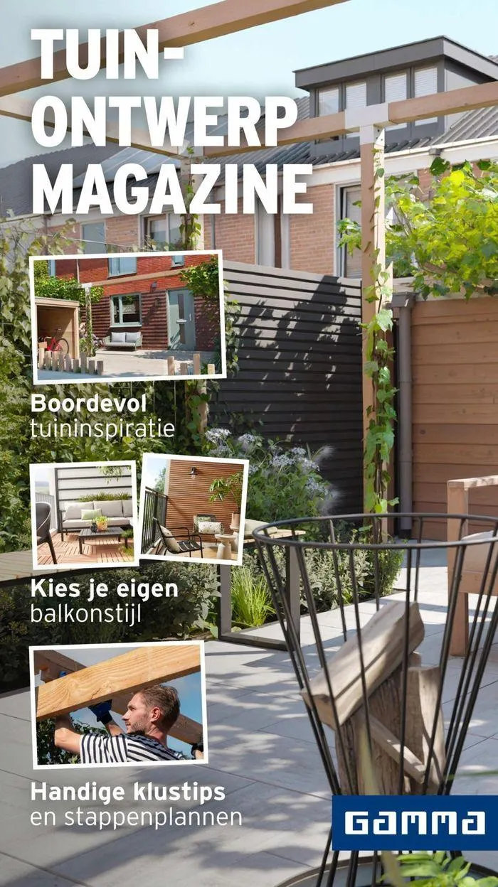 GAMMA Tuinmagazine week 21 2024 van 21 mei tot 31 december 2024 - Folder pagina 1