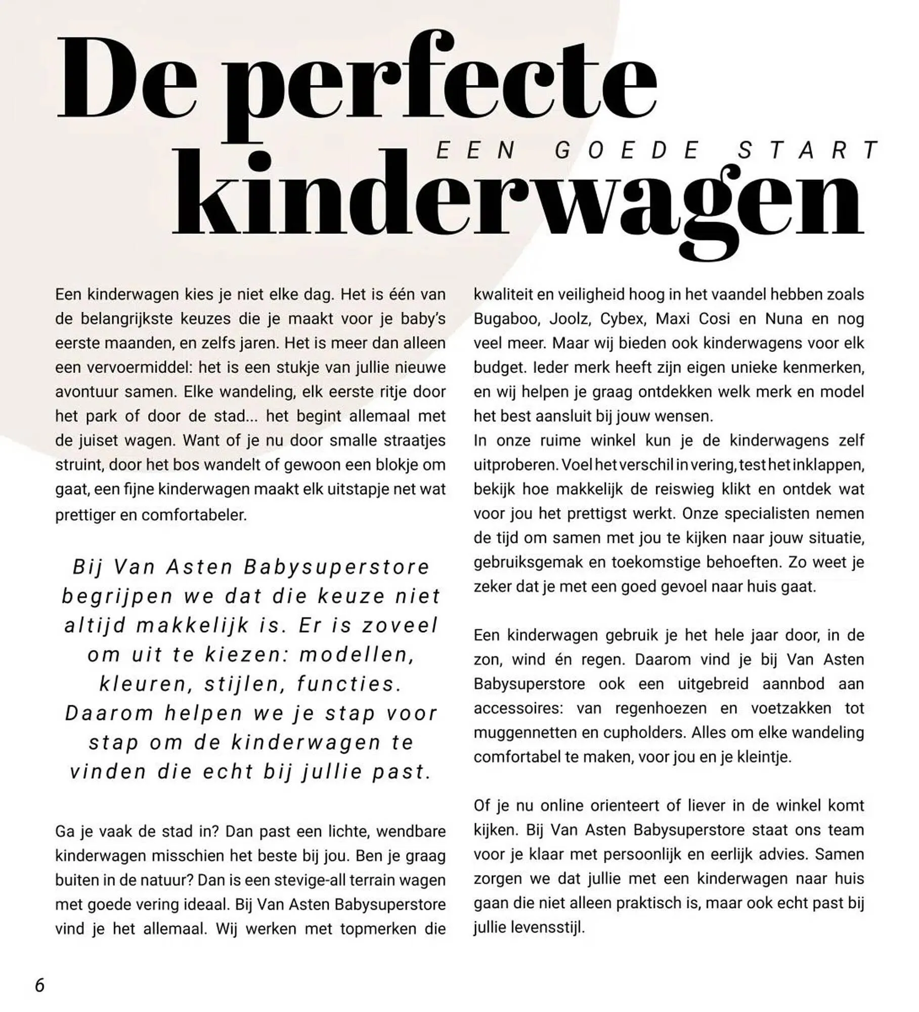 Van Asten BabySuperstore folder van 14 november tot 31 januari 2026 - Folder pagina 6