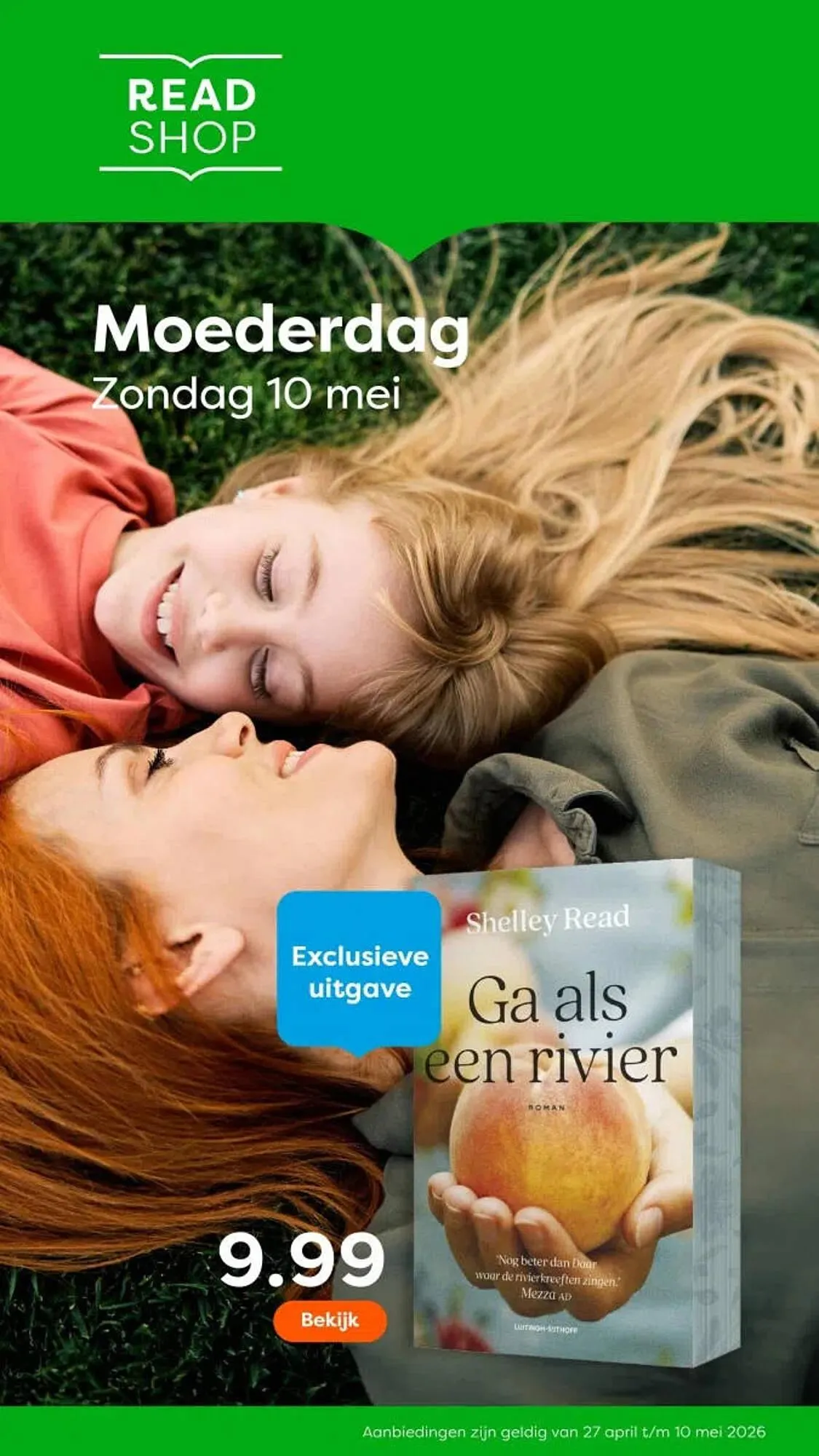 The Read Shop folder van 27 april tot 10 mei 2026 - Folder pagina 1