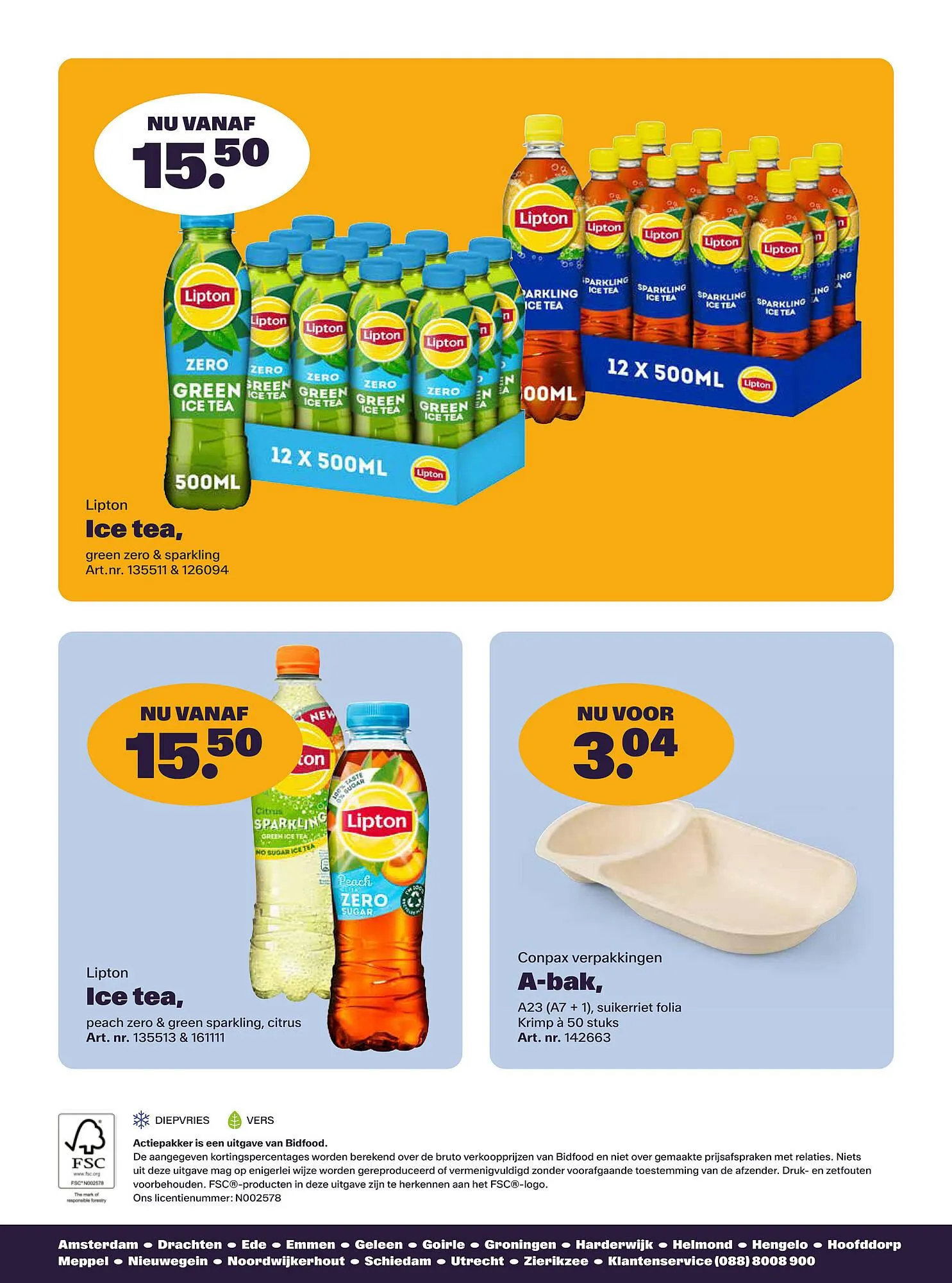 Bidfood folder van 10 oktober tot 23 oktober 2025 - Folder pagina 20