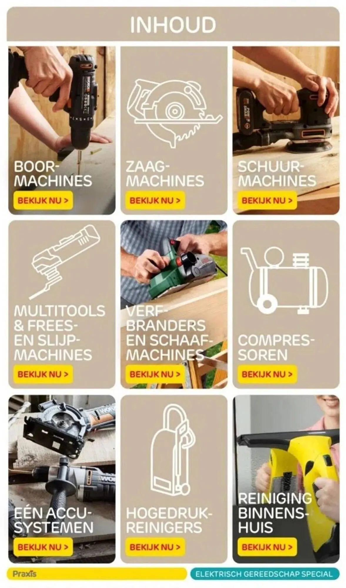 Praxis folder - Elektrisch Gereedschap van 16 november tot 31 juli 2023 - Folder pagina 2