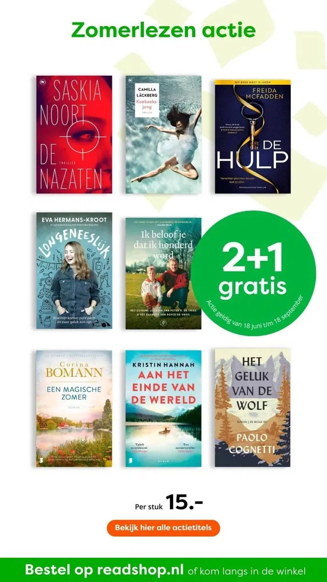The Read Shop folder van 28 juli tot 17 augustus 2025 - Folder pagina 8