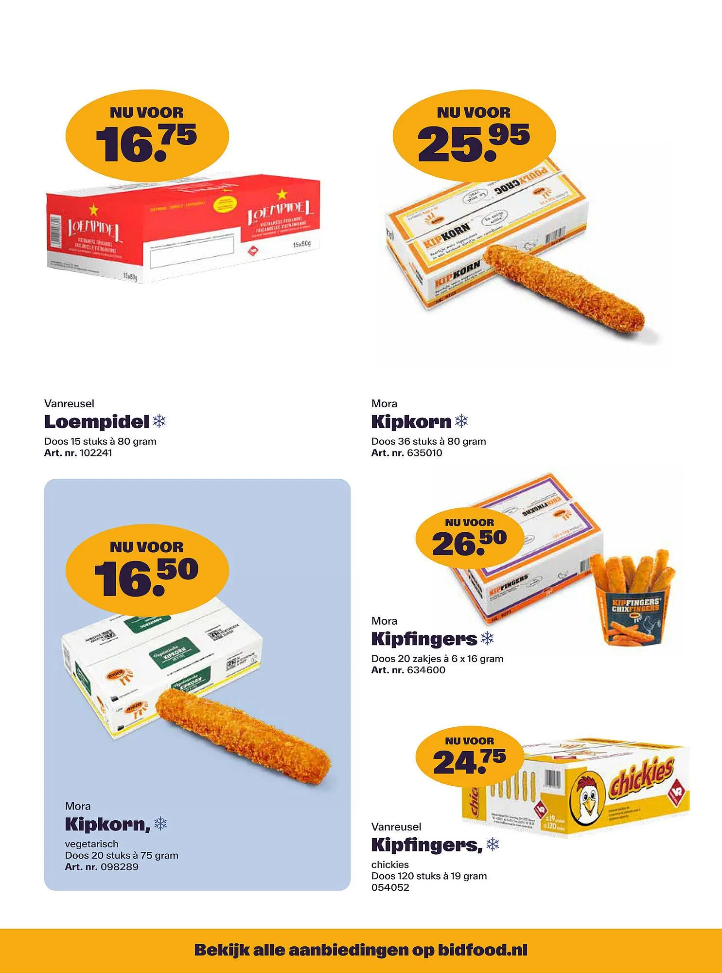 Bidfood folder van 10 oktober tot 23 oktober 2025 - Folder pagina 4