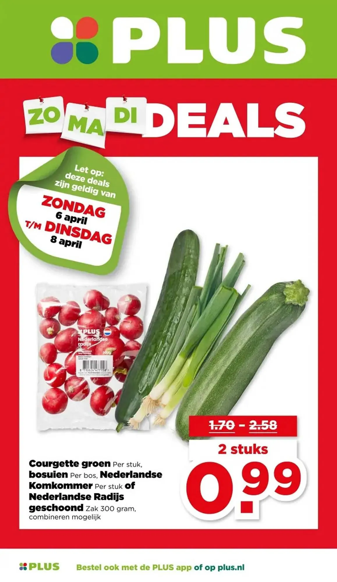 PLUS folder van 6 april tot 8 april 2025 - Folder pagina 1