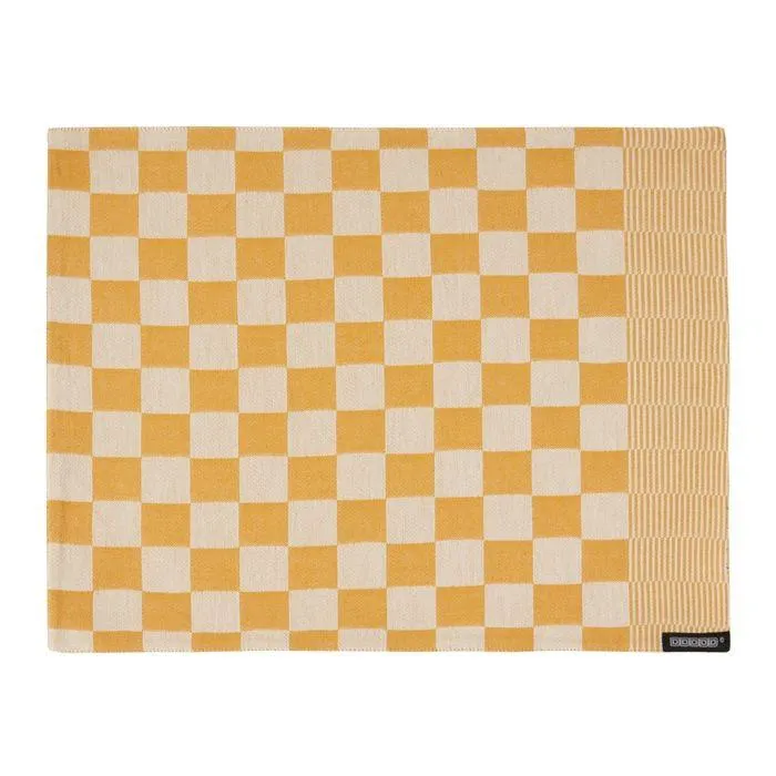 DDDDD Placemats Barbeque 35x45cm - ochre - set van 2