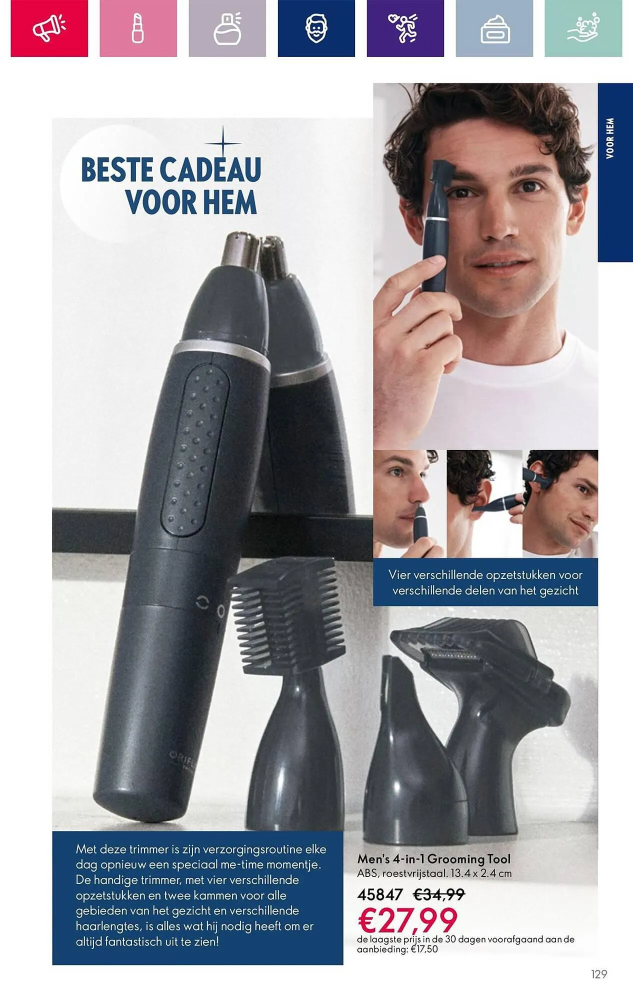 Oriflame folder van 1 december tot 19 december 2023 - Folder pagina 129