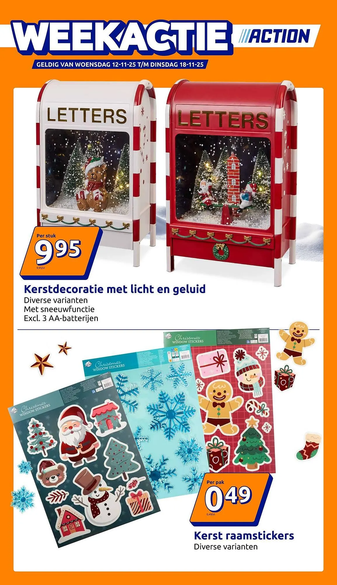 Action folder van 12 november tot 18 november 2025 - Folder pagina 1