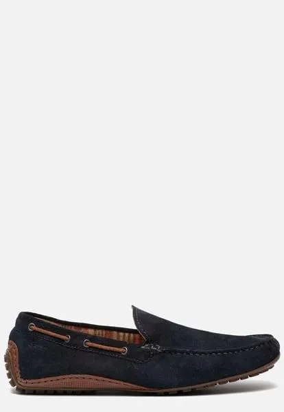 Sioux Callimo mocassins blauw Suede 320404