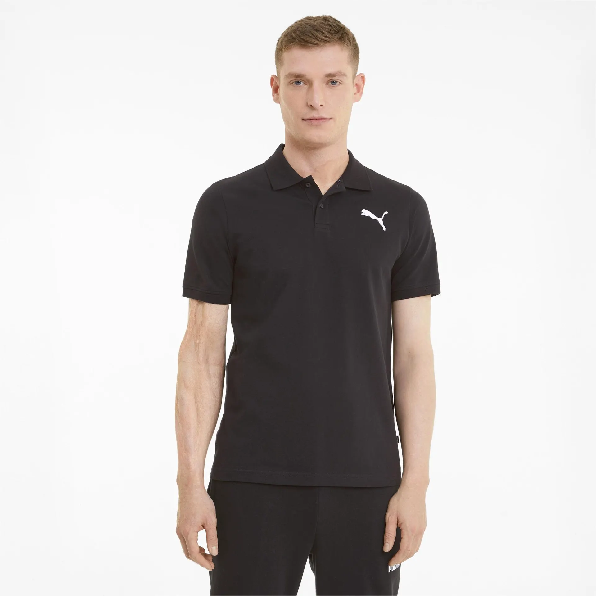 Essentials Pique poloshirt heren