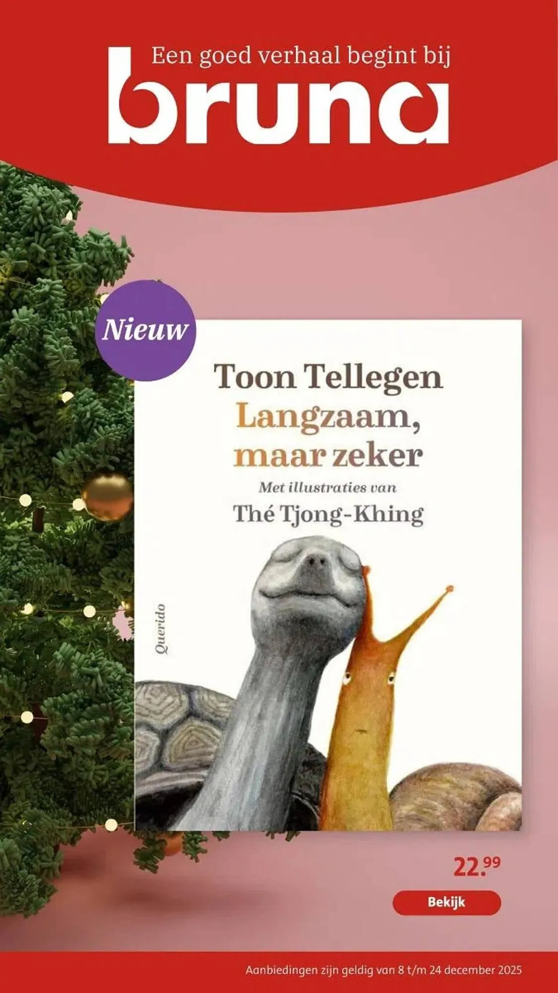 Bruna folder van 8 december tot 24 december 2025 - Folder pagina 1