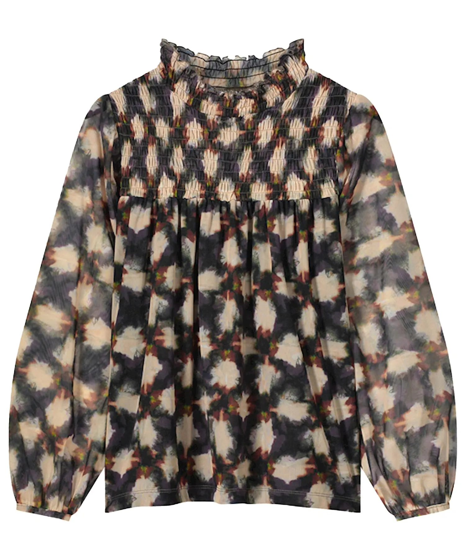 Summum transparante blouse blurred star