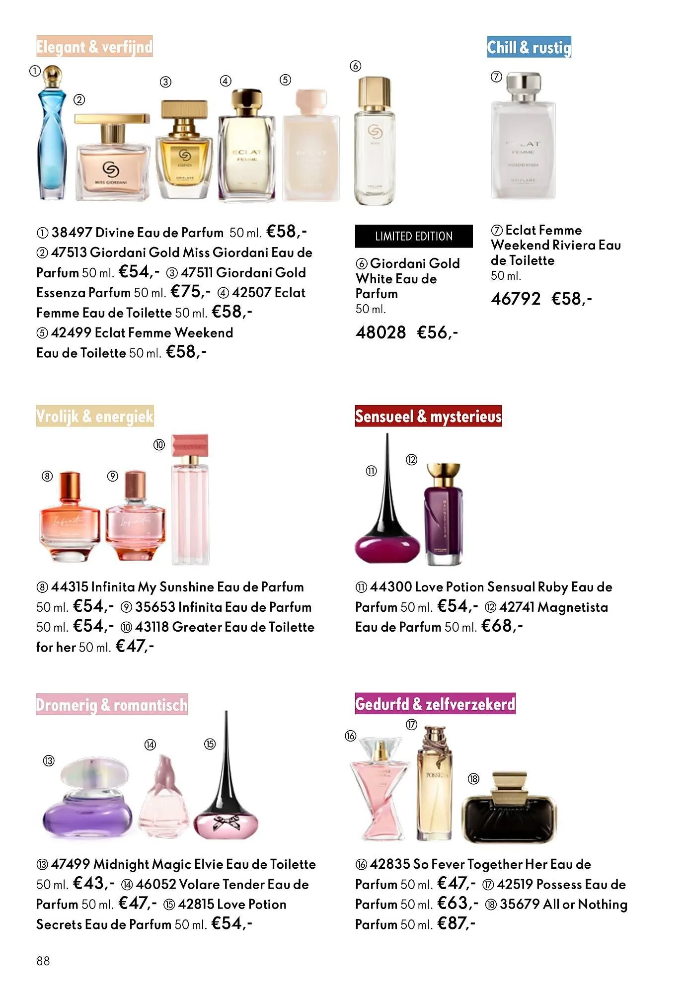 Oriflame brochure van 18 februari tot 10 maart 2026 - Folder pagina 88