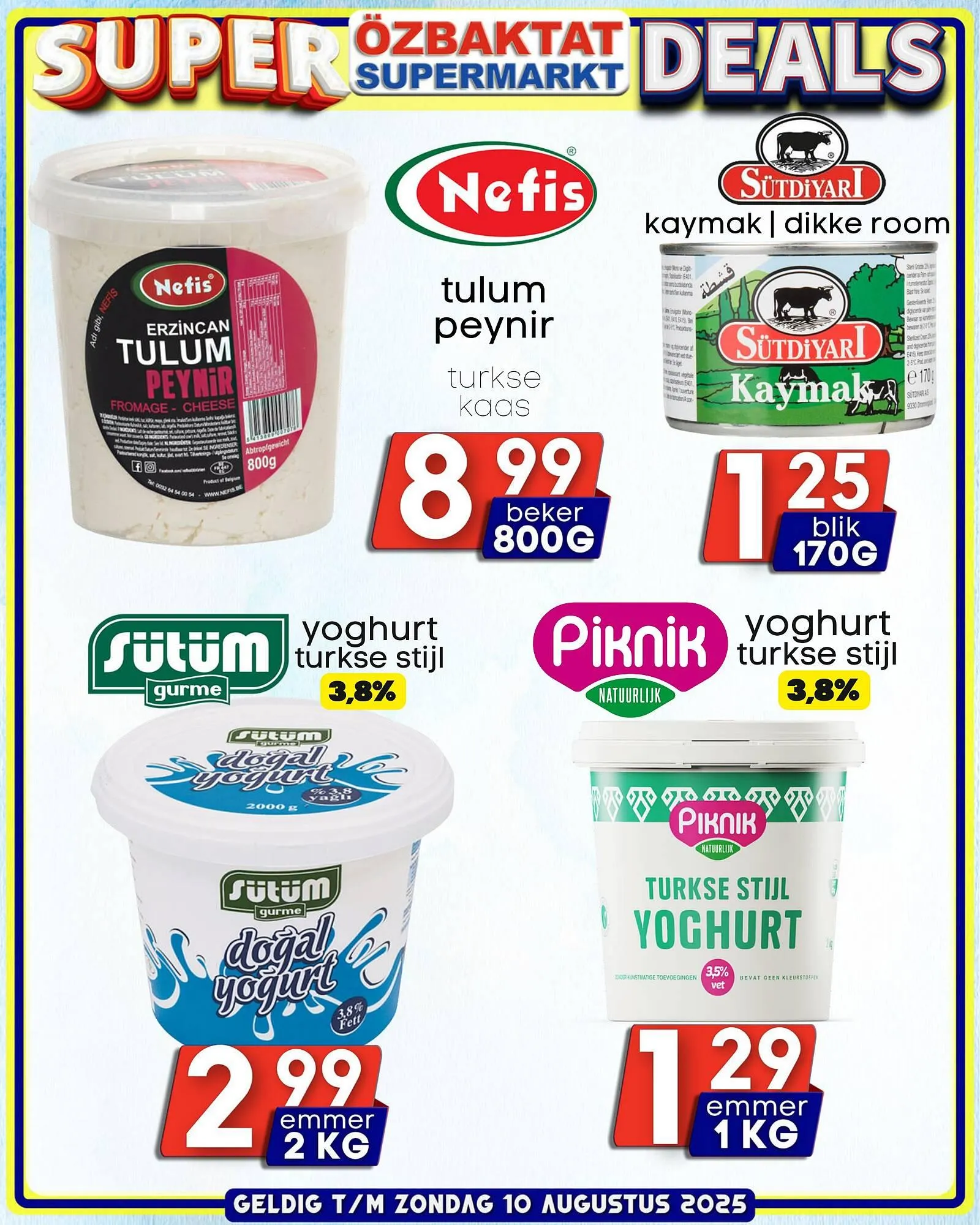 Özbaktat Supermarkt folder van 24 juni tot 10 augustus 2025 - Folder pagina 4