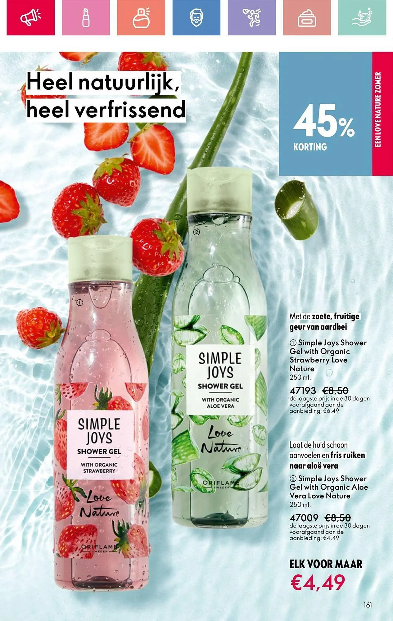 Oriflame folder van 22 juni tot 12 juli 2025 - Folder pagina 161