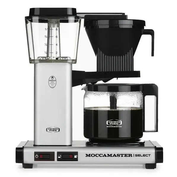 Moccamaster KBG SELECT Mat zilver