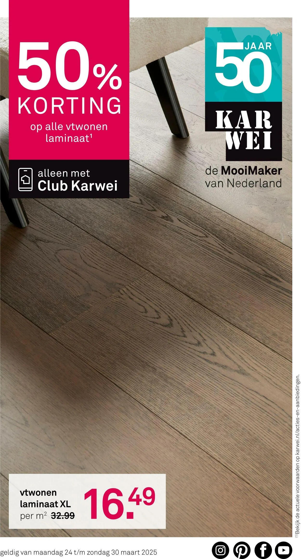 Karwei Actuele folder van 24 maart tot 30 maart 2025 - Folder pagina 1