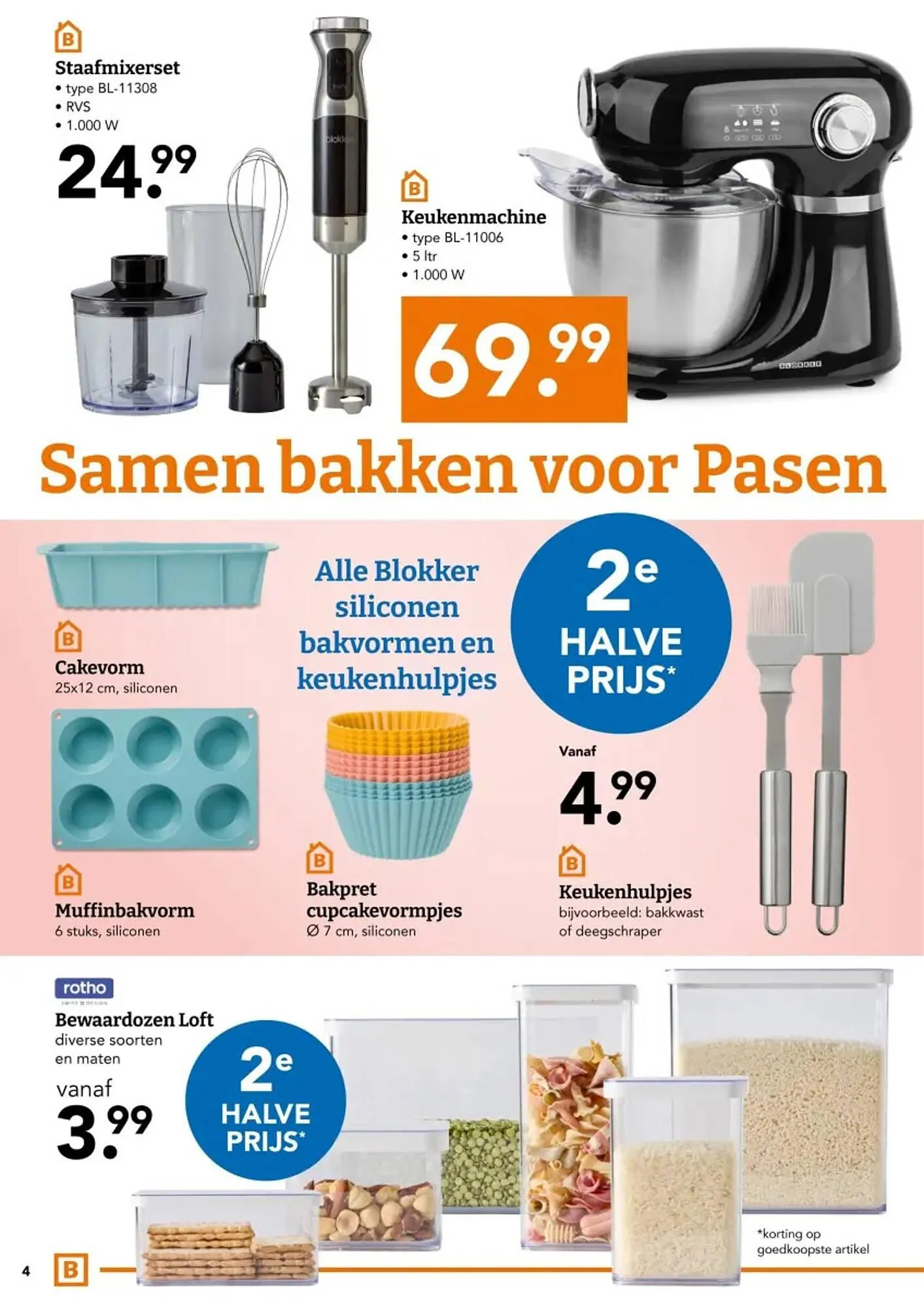 Blokker folder van 23 maart tot 12 april 2026 - Folder pagina 4