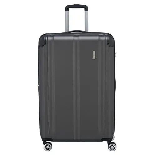 Travelite Harde Koffer / Trolley / Reiskoffer 77 cm (Medium) City Grijs