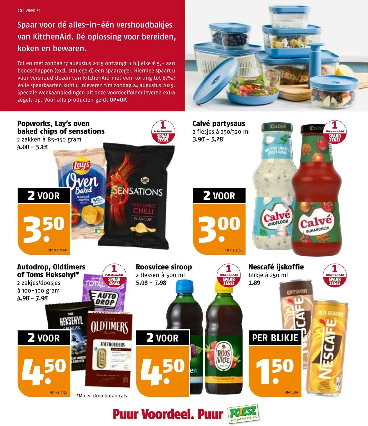 Poiesz Actuele folder van 28 juli tot 3 augustus 2025 - Folder pagina 20