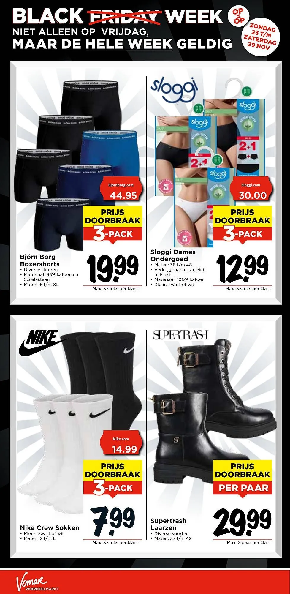 Vomar Voordeelmarkt folder van 23 november tot 29 november 2025 - Folder pagina 6