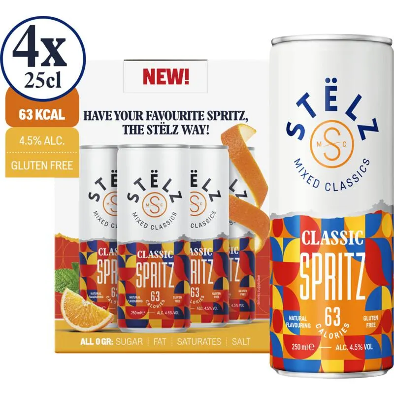 Stelz Spritz 4-pack