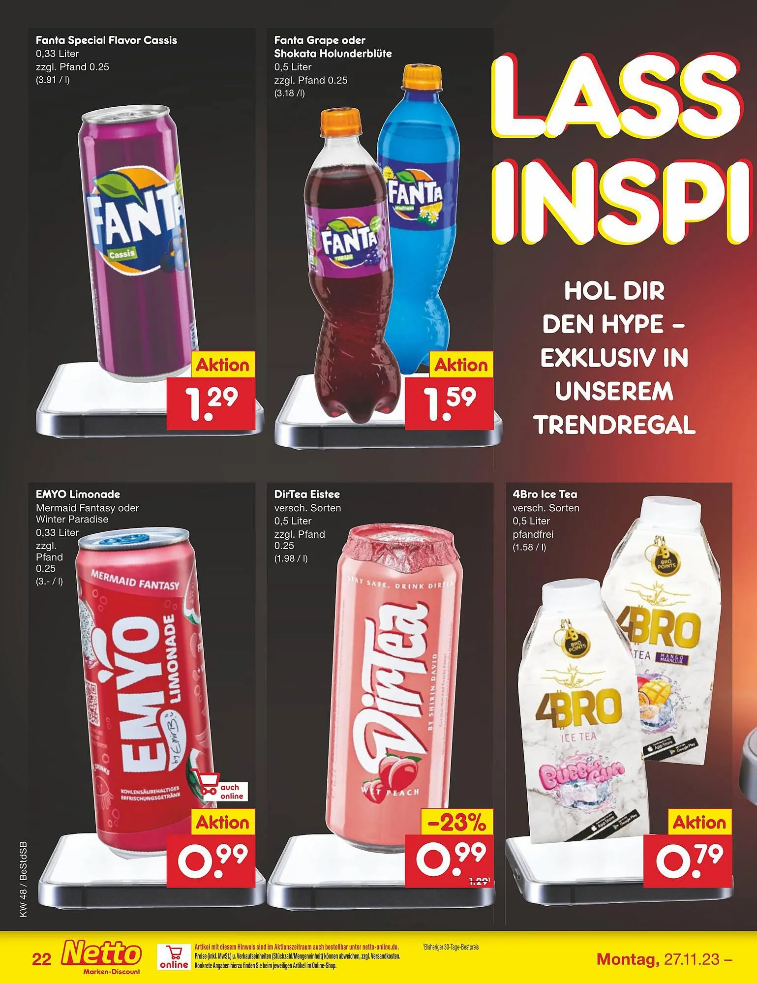 Netto Marken-Discount Duitsland Folder van 27 november tot 2 december 2023 - Folder pagina 22