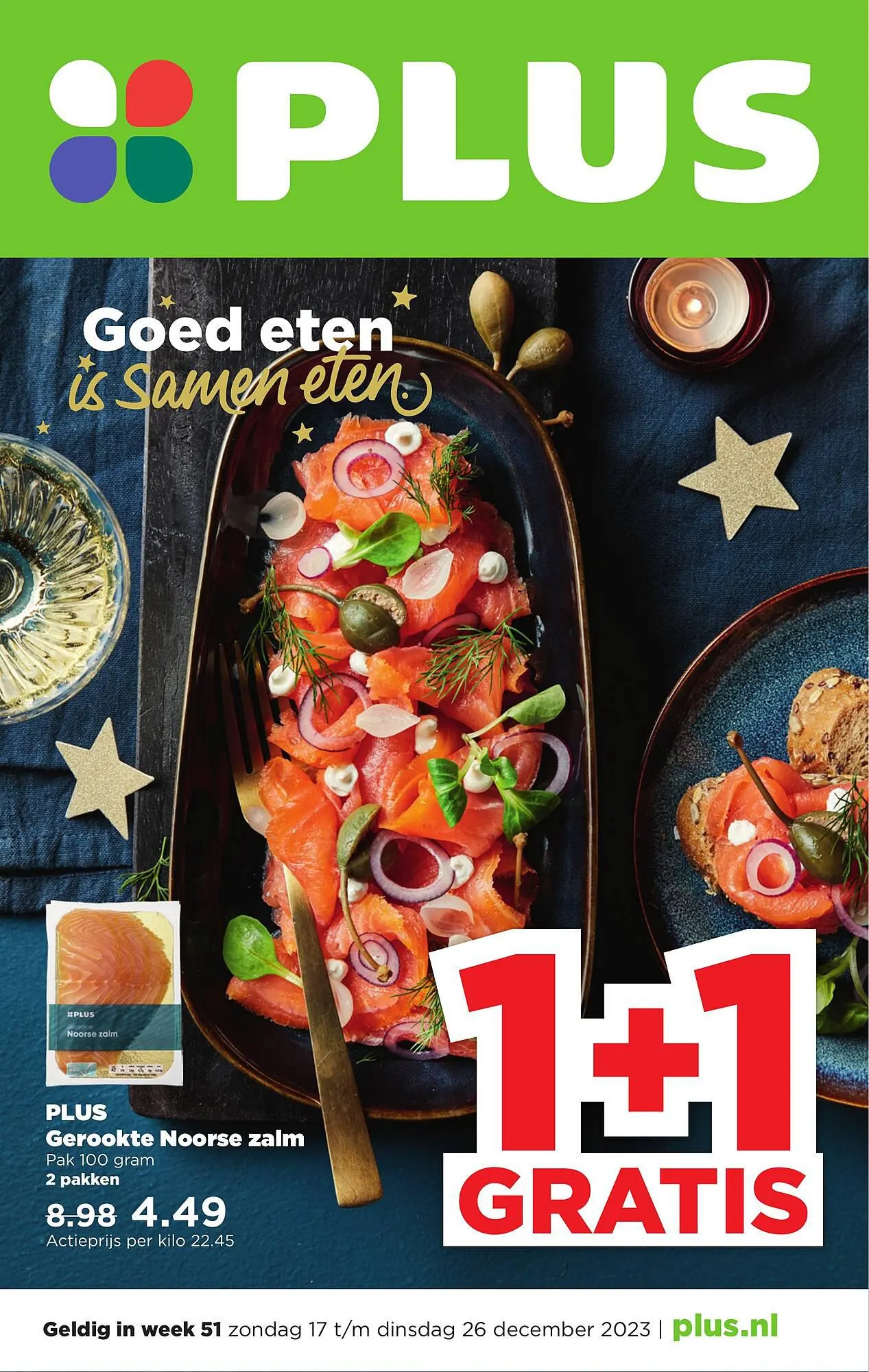 PLUS folder van 17 december tot 26 december 2023 - Folder pagina 1