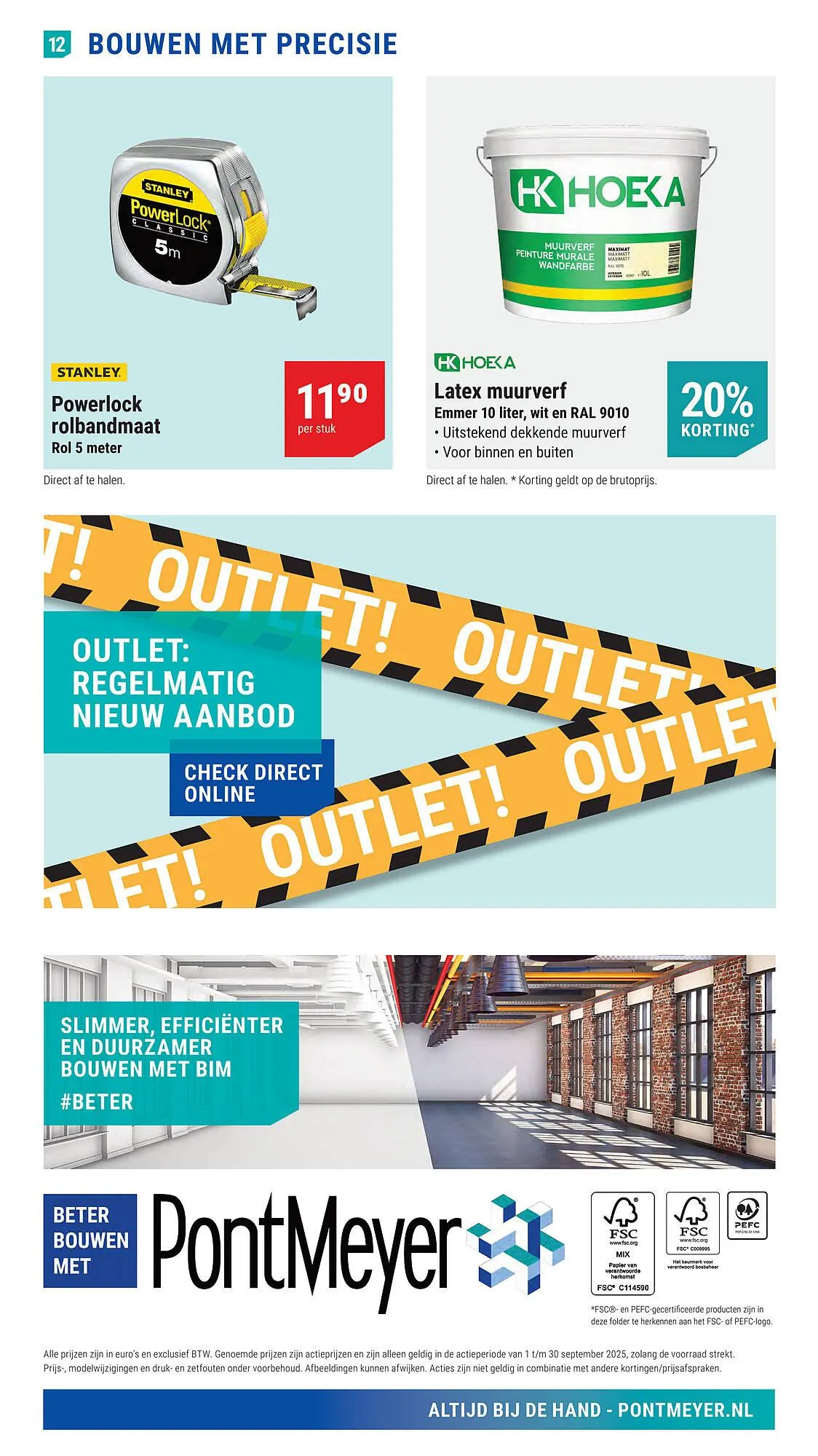 Pontmeyer folder van 1 september tot 30 september 2025 - Folder pagina 12