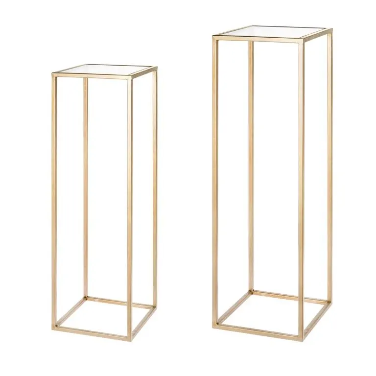 Plantentafel Amaro 90cm goud - set van 2