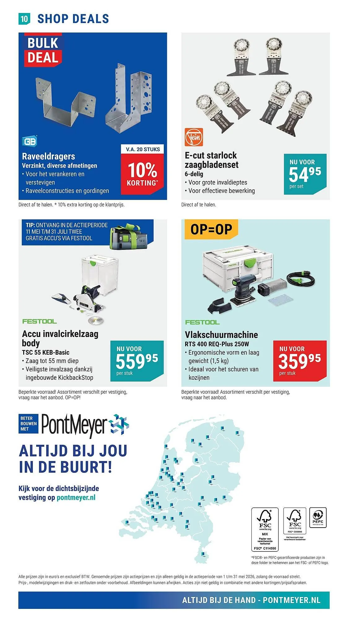 Pontmeyer folder van 1 mei tot 31 mei 2026 - Folder pagina 10
