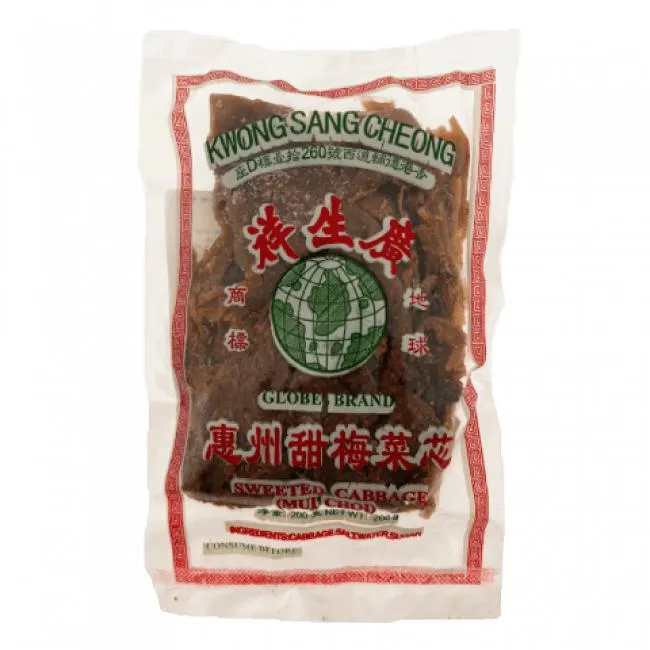 Globe Geconserveerde Zoete Kool Mui Choi 200g