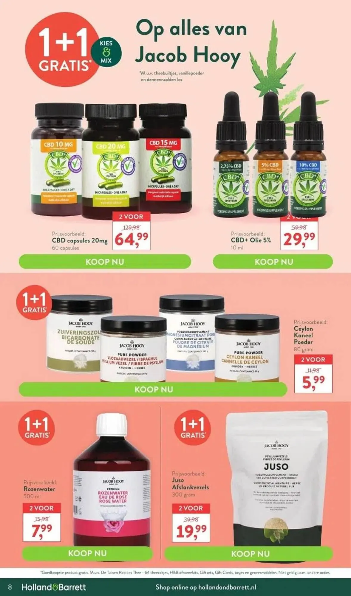 Holland & Barrett folder van 30 oktober tot 26 november 2023 - Folder pagina 8