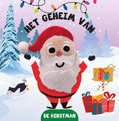 Vingerpopboekje: Het geheim van de Kerstman