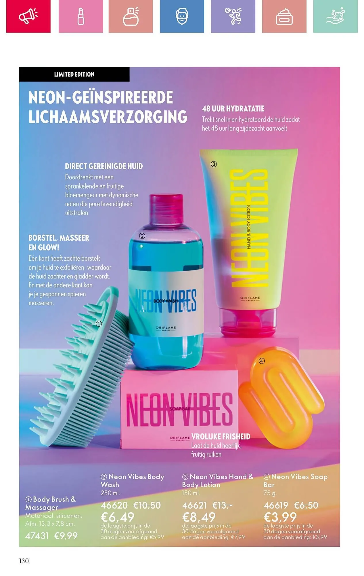 Oriflame folder van 31 maart tot 19 april 2025 - Folder pagina 130