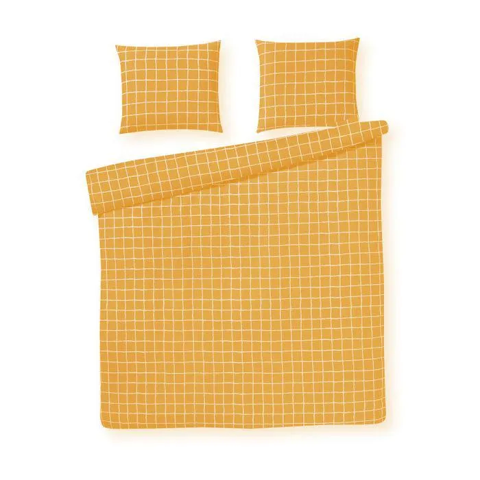 Dekbedovertrek Day Dream Katoen Pablo - geel