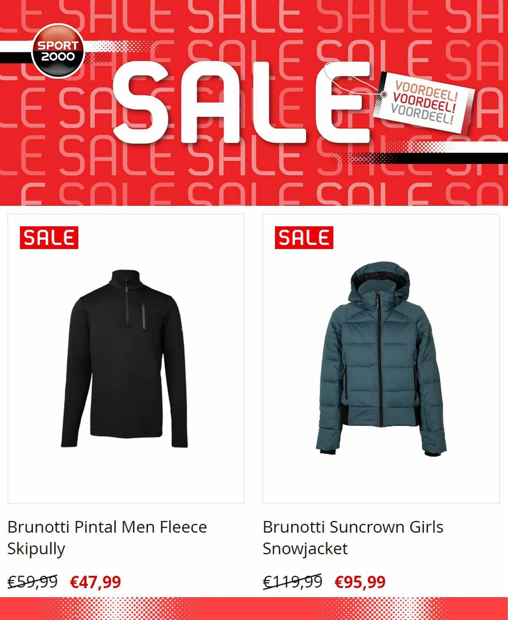 Sport 2000 folder van 14 augustus tot 23 augustus 2023 - Folder pagina 4