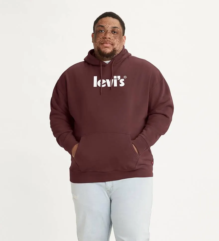 Relaxed Graphic Pullover Hoodie (big & Tall)