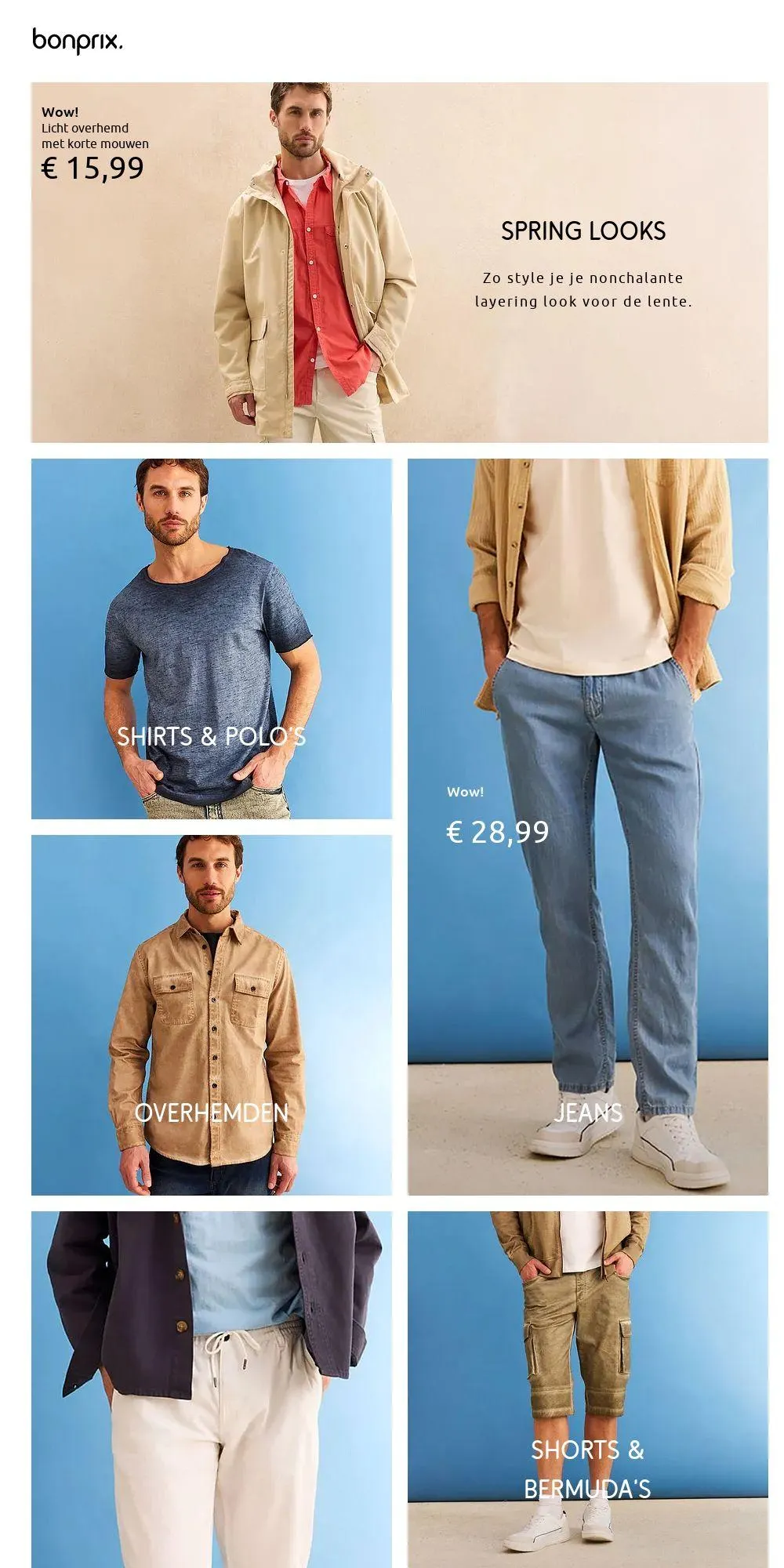 Bonprix Actuele folder van 7 april tot 13 april 2025 - Folder pagina 1