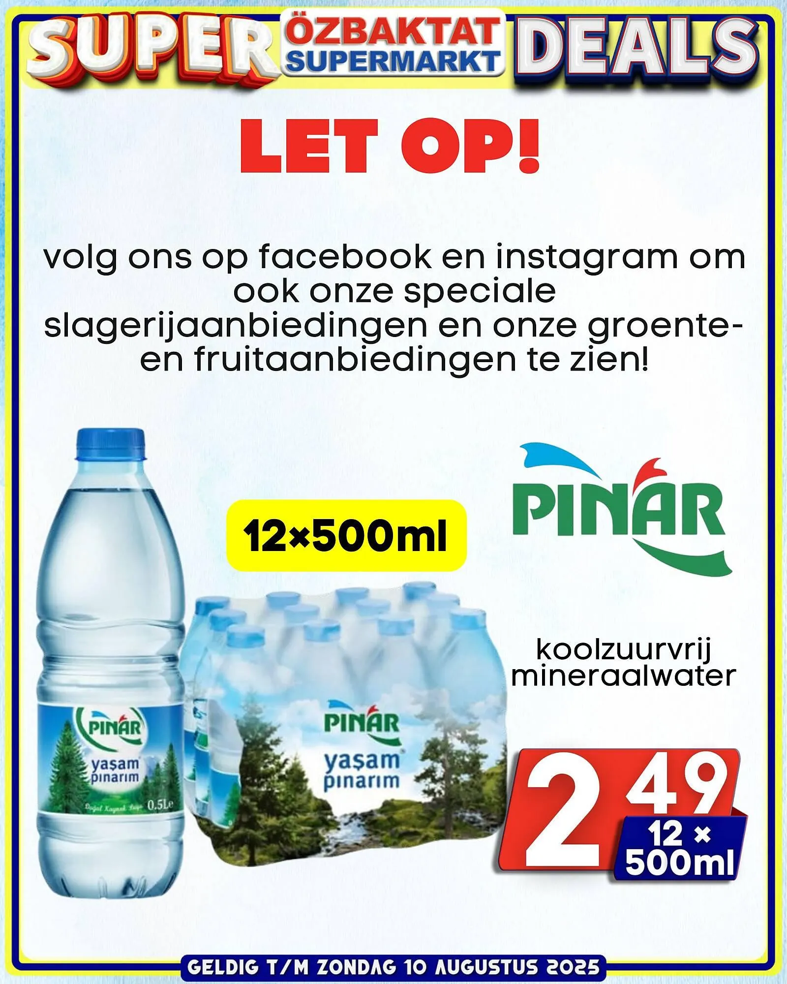 Özbaktat Supermarkt folder van 24 juni tot 10 augustus 2025 - Folder pagina 18