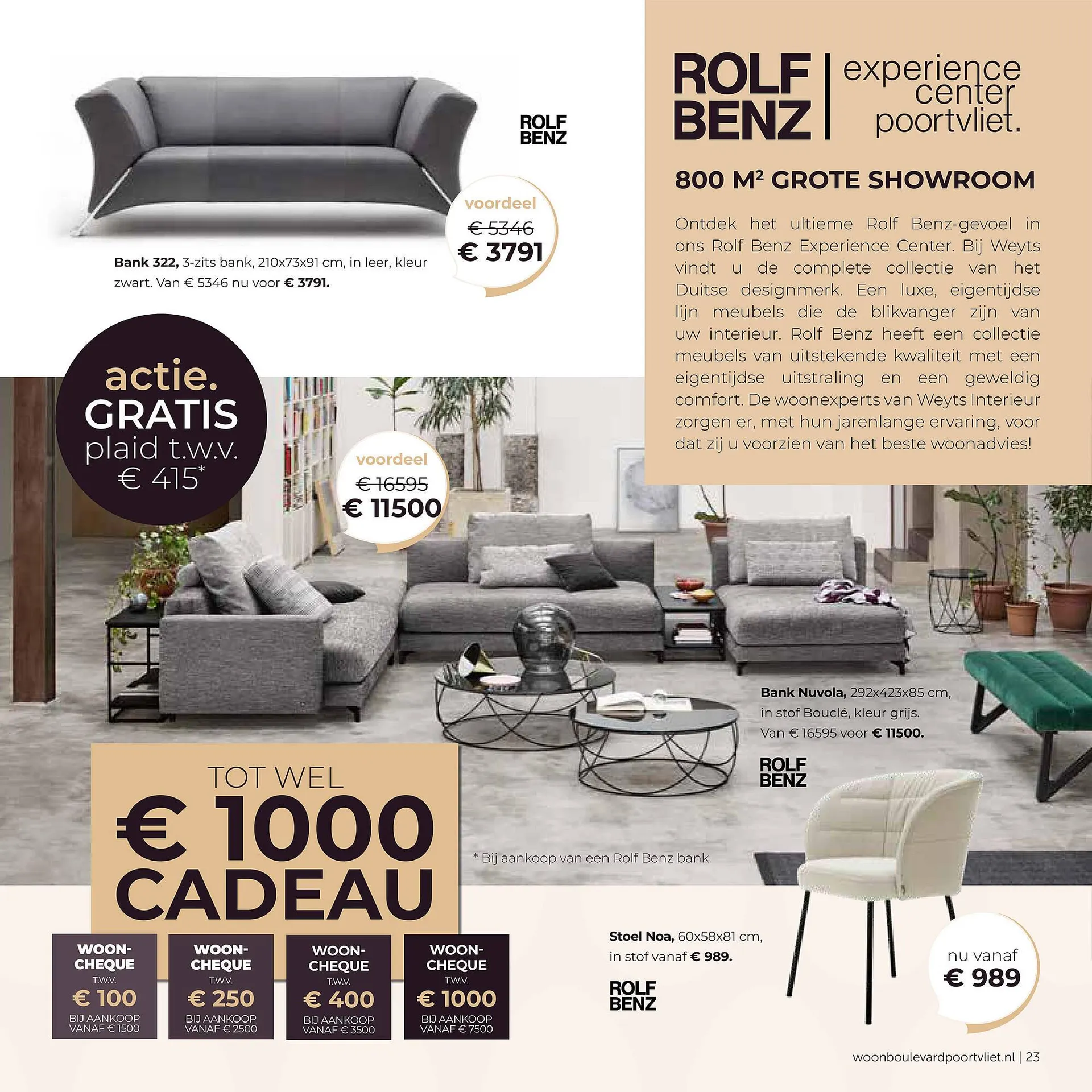 Woonboulevard Poortvliet folder van 28 maart tot 20 april 2025 - Folder pagina 23