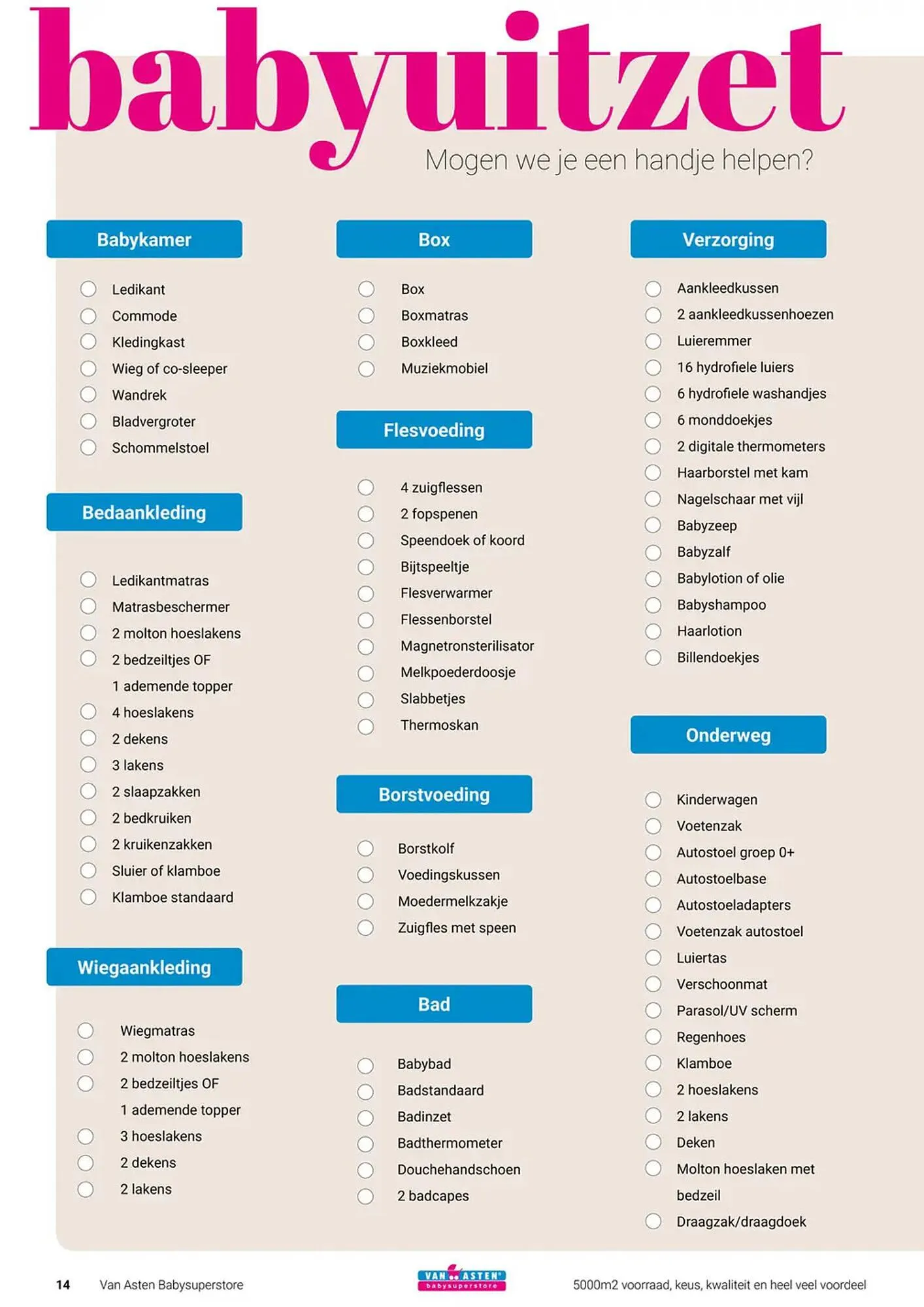 Van Asten BabySuperstore magazine van 15 april tot 31 mei 2026 - Folder pagina 14