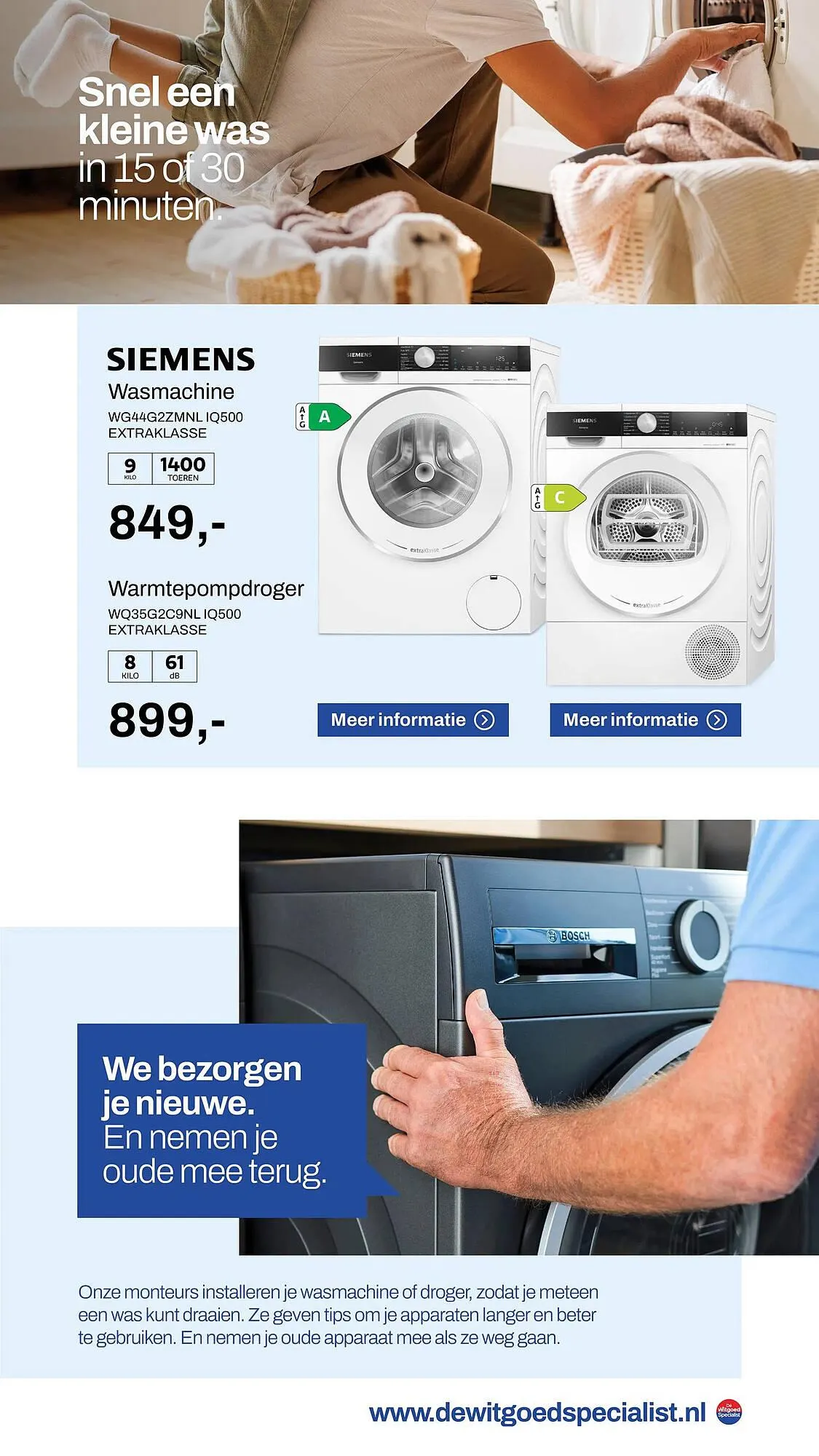 De Witgoed Specialist folder van 18 augustus tot 2 november 2025 - Folder pagina 3