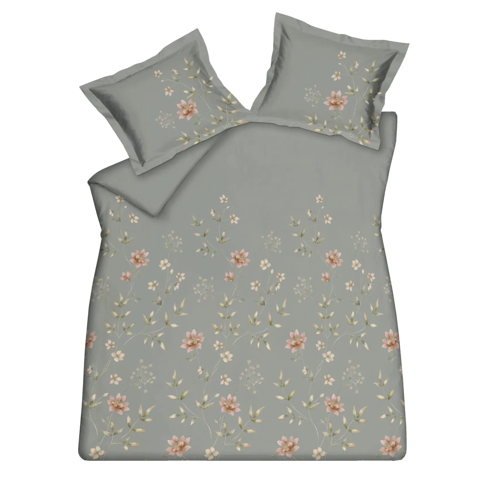 FLEURINE dekbedovertrekset | thyme