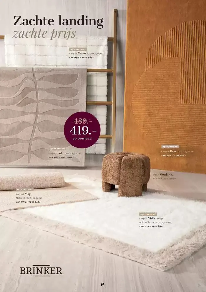 150 gloednieuwe specials met voordeel! van 4 oktober tot 31 maart 2025 - Folder pagina 41